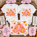 Pink Pumpkin Fall Tee