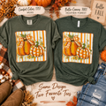 Hello Fall Gingham Pumpkin Tee 🎃🍃