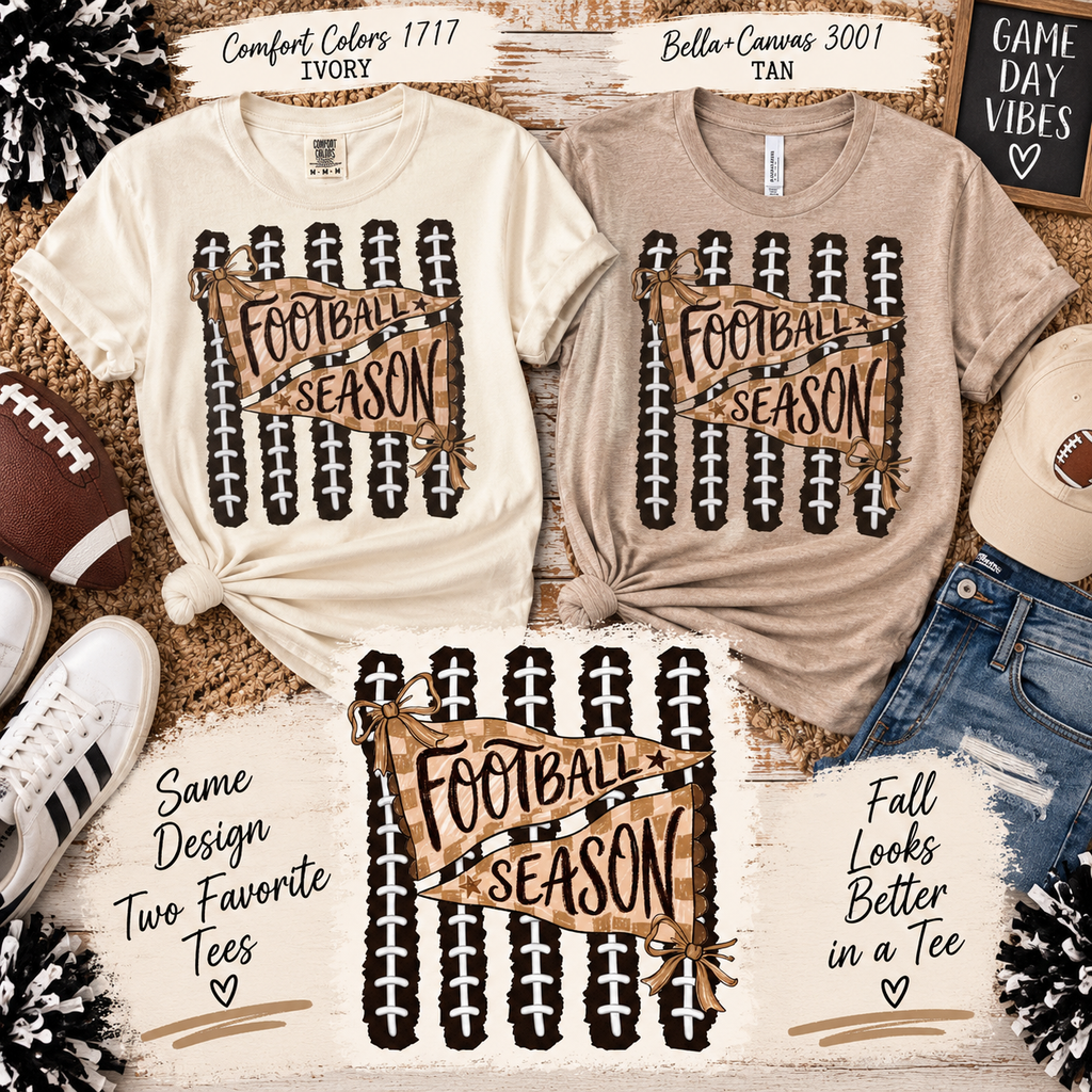 Game Day Football Season Tee 🏈🤎