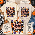 Trick or Teach Halloween Teacher Tee 🎃✏️