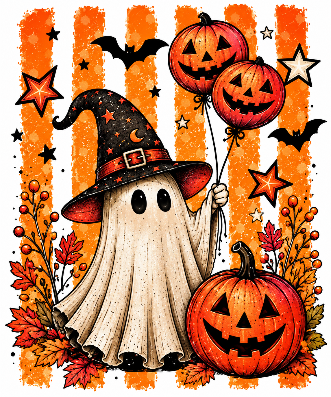 Spooky Little Ghost Halloween Tee 🎃👻