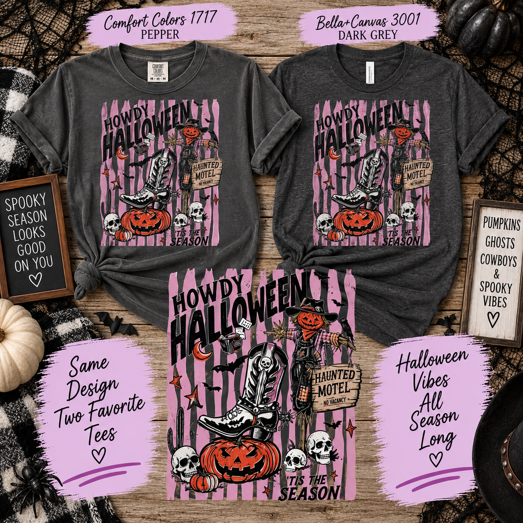 Howdy Halloween Western Tee 🎃🤠