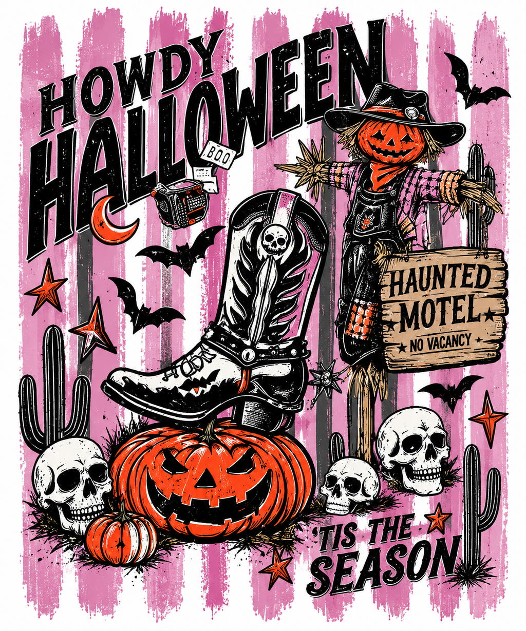 Howdy Halloween Western Tee 🎃🤠
